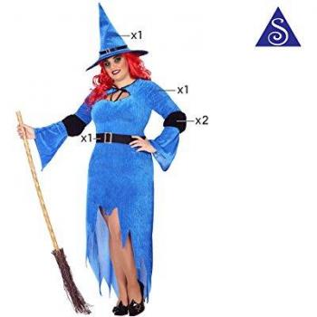 Disfraz Bruja Azul XL Adulto