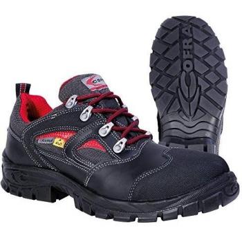 Cofra zapatos de seguridad Hymir S3 13060-000 Asgard, ESD zapatos BGR191 colour negro, Negro, 13060-000