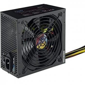 TOOQ TQAPOLO-650SP - Fuente de Alimentación ATX 650W con PFC Activo, Color Negro
