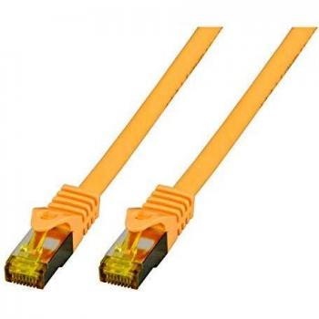 Cable de Red Amarillo S/FTP Cat6a 0,25 m