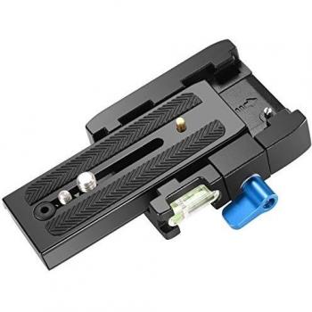 Neewer Adapter & Quick Release Plate Professional Aluminum Alloy with Screws 1/4&3/8 for Reflex Digital Camcorders Manfrotto 501HDV 503HDV 701HDV 577/519/561/Q5