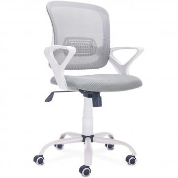 Adec - Brisa, Silla de Escritorio giratoria, Silla de Oficina, Silla despacho con Ruedas Color Gris Claro, Medidas: 60 x 93-101 x 60 cm de Fondo