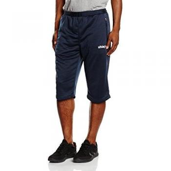 uhlsport Essential Largo Pantalones/Shorts de Entrenamiento, Hombre, Azul Marino, M