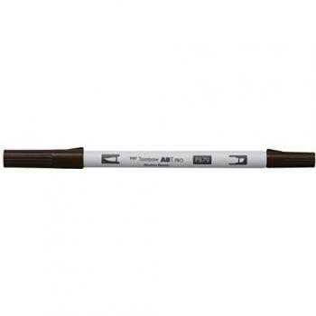 Rotulador Doble Punta Tombow ABT PRO Base Alcohol Color Marrón 879