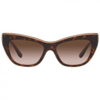 Dolce & Gabbana DG4417 325613 Women's Cat Eye Sunglasses Tortoiseshell Size 54