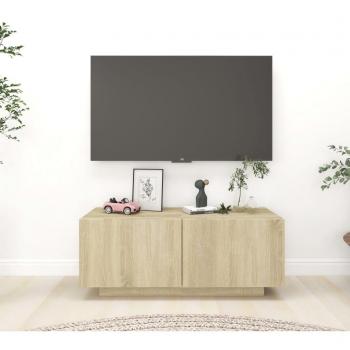 vidaXL TV Cabinet Sonoma Oak 100x35x40 cm Engineered Wood