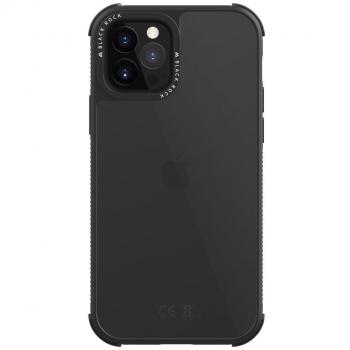 Funda Protectora Robusta Transparente para Apple iPhone 12/12 Pro Negra