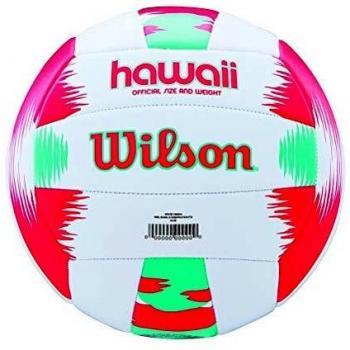 Wilson Pelota de vóley-playa, Exterior, Uso recreativo, Tamaño oficial, AVP HAWAII, Rojo/Turquesa, WTH482696XB