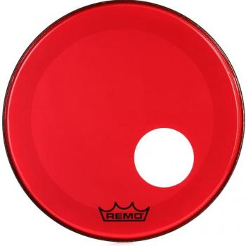 Remo P3 Colortone 20 Red Resonant Drumhead