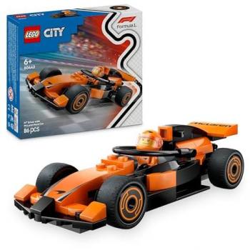 LEGO City F1 Driver with McLaren Race Car - Building Toy Set 60442