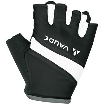 VAUDE Active Gloves Guantes, Primavera/Verano, Mujer, Color Blanco/Negro, tamaño 7
