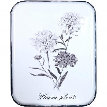 Adorno de Pared Decorativo Flores. Cuadros y Apliques. Placas. 52.5 x 42.5 x 2 cm.
