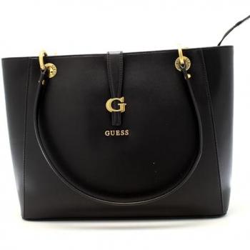 Guess Black Shoulder Bag with Multiple Compartments, ONE SIZE