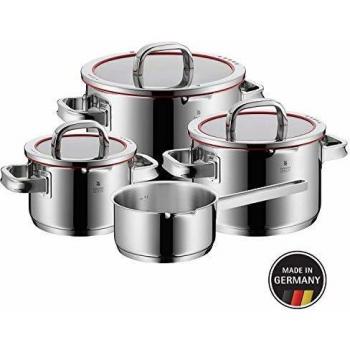 WMF Function 4-Batería de Cocina, 4 Piezas, 3 ollas Altas
