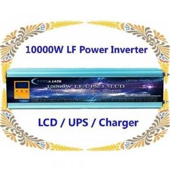 40000Watt Peak 10000Watt Low Frequency Pure Sine Wave Power Inverter 24V DC/220V-240V AC 50Hz With 200a Battery Charger LCD/UPS/Charger~UK Stock~No Tax To EU Customers!!!, [Importado de Reino Unido]