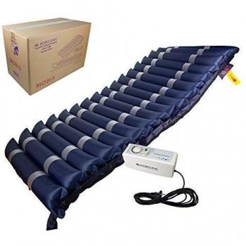 Colchón antiescaras de aire Mobiclinic Mobi 3 con compresor, varios anchos, 17 celdas, TPU Nylon, color azul