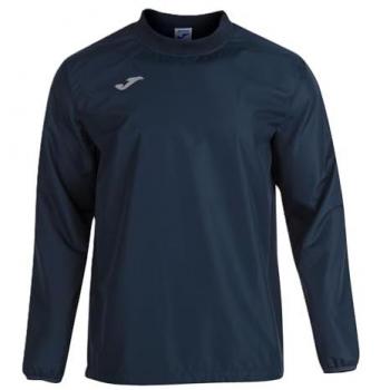 Chubasquero Joma Storm Marino para Hombre y Niño, impermeable, ligero, con capucha ajustable, cierre frontal con cremallera y bolsillos laterales