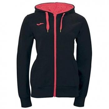 Joma Combi - Sudadera para mujer, color negro / cayena, talla XL