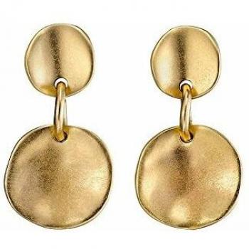 UNO de 50 Gold-Plated Metal Earrings PEN0055ORO0000U