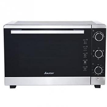 Mini horno multifunción Sauter SMF46MX - 46L, 1800W, calor giratorio, incluye 2 rejillas y bandeja recoge migas
