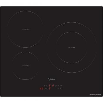 Placa de inducción Midea con 3 zonas de cocción - MIH720T239K0
