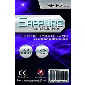 Sapphire: Bustine Purple 56x87mm