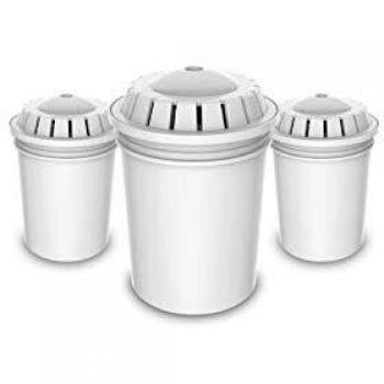 Phillips - AWP261 - Cartucho Filtro de agua para Jarras Philips AWP2950, AWP2970, Reduce la cal, contaminantes y microplásticos, Capacidad de filtrado 200 Litros / 1 mes, Pack 3 Unidades