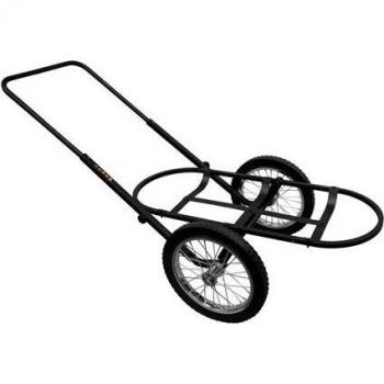 Muddy Mule Game Cart MGC400 - Black, Heavy-Duty Steel Frame, 400 lb Capacity, All-Terrain Tires, Removable Cargo Bed, Adjustable Handle