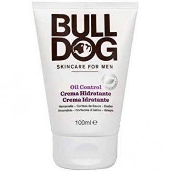 BULLDOG SECURITY - Crema Hidratante Anti Grasa Cuidado Facial Para Hombres, Blanco, Almond, 100 Mililitro