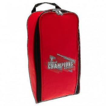 Bolsa de arranque del Liverpool FC Champions of Europe Rojo One Size, incluye compartimento principal con cierre, diseño oficial del Liverpool FC, color rojo, tamaño único