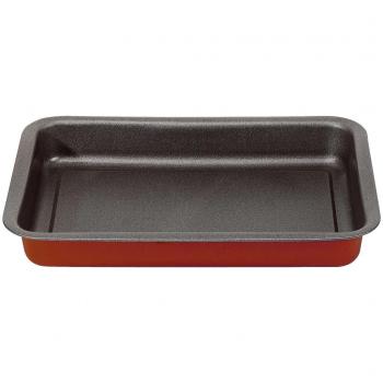 Imf Kitchen Supplies. S.A Bandeja Horno Rioja 35 x 23 x 3,5 cm, Acero aleado