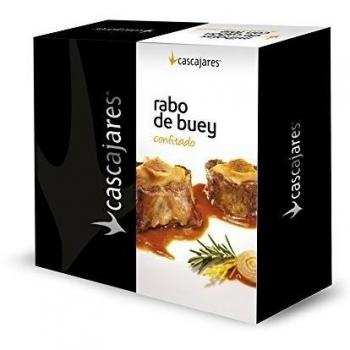 CASCAJARES - Rabo de Buey, listo para terminar en horno o microondas y acompañar de una guarnición. Sin gluten