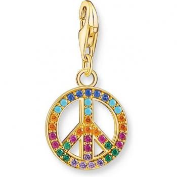 Colgante Thomas Sabo Peace con piedras de colores