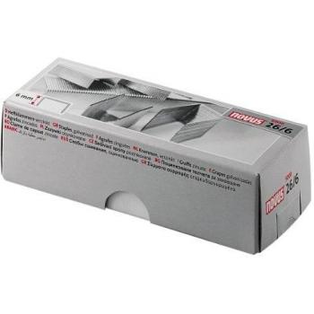 Grapas Novus 266 Galvanizadas 25 hojas Caja 5000 grapas