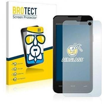 BROTECT Protector Pantalla Cristal Compatible con Energy Sistem Energy Phone Colors Protector Pantalla Vidrio - Dureza Extrema, Anti-Huellas, AirGlass