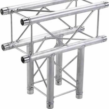 Global Truss SQ-F24-C35 1.64' (0.5m) 3 Way T-Junction
