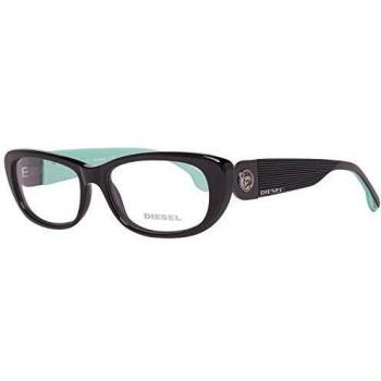 Diesel DL5029-001-52 Gafas, Negro, 52/15/140 para Mujer