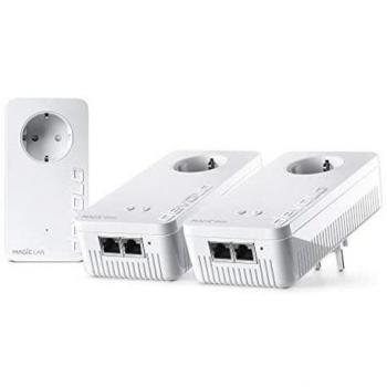Devolo Magic 2 WiFi Next Multiroom Kit para Red inalámbrica LAN a través de los Cables de la Corriente en Toda la casa, 2400 Mbps, tecnología G.hn, Red LAN Gigabit