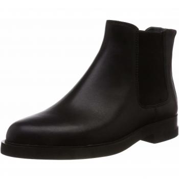 Camper Iman Women's Ankle Boots - Black Smooth Leather, Size 42