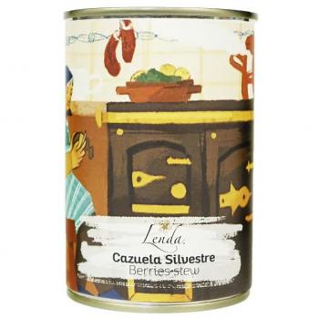 Cazuela Silvestre - Alimento húmedo Completo para Perros a Base de jabalí, arándanos, Pavo, Calabaza y Hierbas aromáticas [380gr]