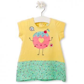 VESTIDO PUNTO M/C YUMMY