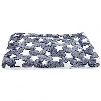 Vejaoo Alfombra Manta para Mascotas Otoño e Invierno Manta Cálida Terciopelo de Franela Perro/Gato Cama XZ006