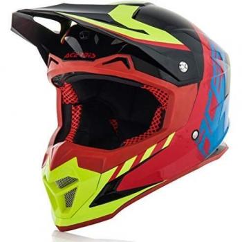 ACERBIS 0022821.316.061 Casco, Negro/Azul, XS