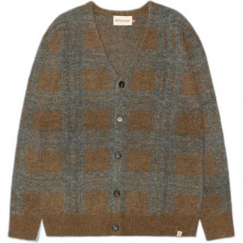 Revolution Soft Check Loose Cardigan