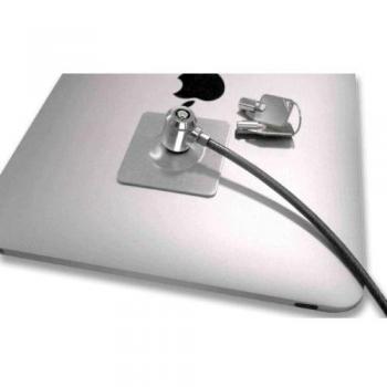 Compulocks Universal Tablet Lock Adhesive Security Plate with Security Slot & 6-Foot Cable Lock (Silver)