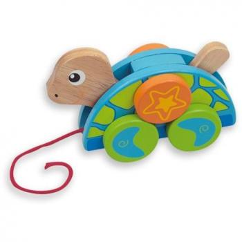 Andreu Toys - Arrastre tortuga de madera