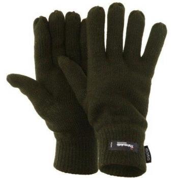 Floso - Guantes de punto Thinsulate Invierno/Frio para hombre/caballero