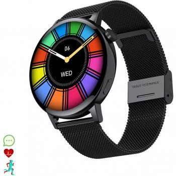 Smartwatch DAM A03 con monitor cardiaco, O2 en sangre, juegos y modo multideportivo