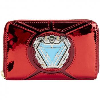Loungefly Marvel Iron Man 15th Anniversary Zip Around Wallet