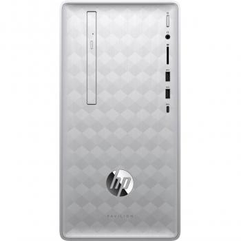 HP Pavilion 590-p0102ns 3,6 GHz AMD Ryzen 5 2400G Plata Mini Tower PC - Ordenador de sobremesa